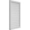 Ekena Millwork Vertical Surface Mount PVC Gable Vent: Functional, w/ 2"W x 2"P Brickmould Sill Frame, 24"W x 42"H GVPVE24X4203SF - alternate 4
